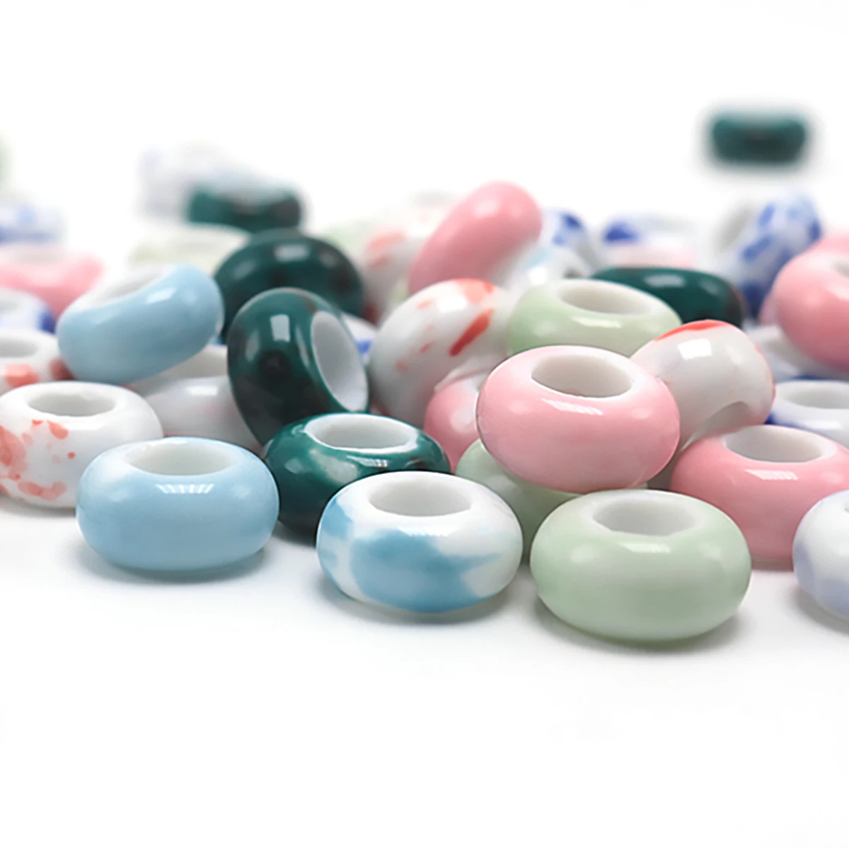 14x9mm Multicolor Big Round Oblate Bead Ceramic Beads for Jewelry Making Diy Jewellery Pendant Keychain Earring Supplies
14x9mm Multicolor Big Round Oblate Bead Ceramic Beads for Jewelry Making Diy Jewellery Pendant Keychain Earring Supplies