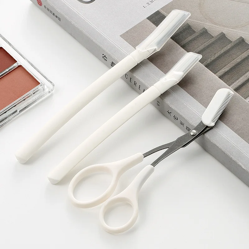 3pcs Eyebrow Trimmer Eyebrow Razor Shaver Blade Eye Brow Shaper Facial Hair Remover Face Razor for Women Beauty Makeup Tools
3pcs Eyebrow Trimmer Eyebrow Razor Shaver Blade Eye Brow Shaper Facial Hair Remover Face Razor for Women Beauty Makeup Tools