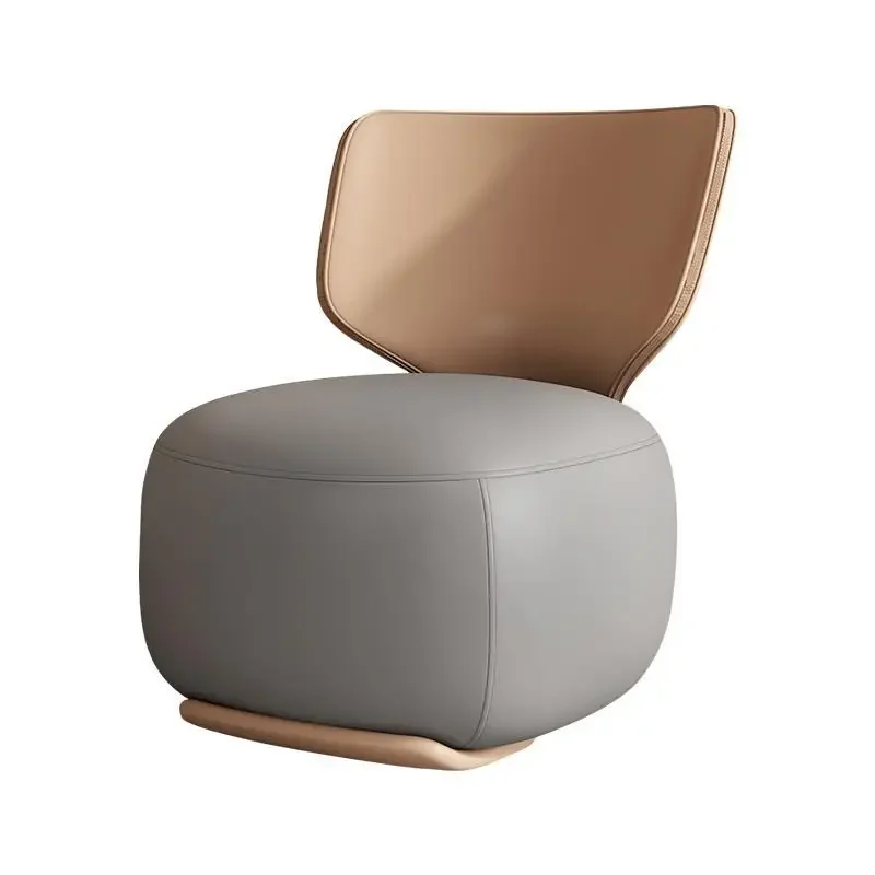

Диванный стул без подлокотников, дизайнерский наполнитель для спальни, гостиной, диванного кресла, одиночная Скандинавская Белая светодиодная домашняя мебель Divano
