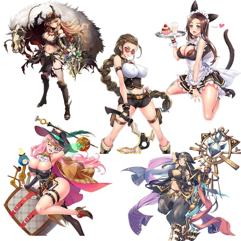 CK755 Project QT Sexy Anime Girls PVC Waterproof Car Decals Wall Sticker Self Adhesive Removable
CK755 Project QT Sexy Anime Girls PVC Waterproof Car Decals Wall Sticker Self Adhesive Removable