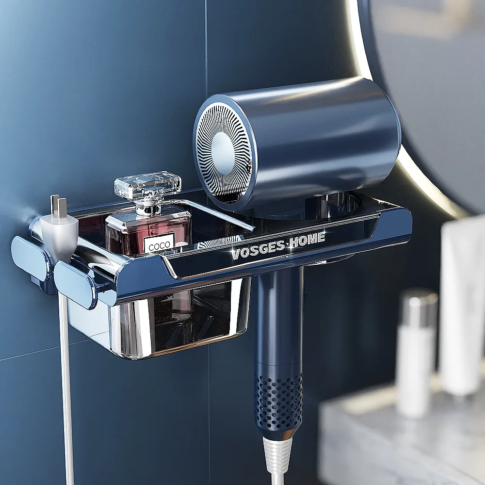 Настенный держатель для фена, фен для свободных рук, многофункциональная стойка, органайзер для хранения аксессуаров в ванной комнате
Настенный держатель для фена, фен для свободных рук, многофункциональная стойка, органайзер для хранения аксессуаров в ванной комнате