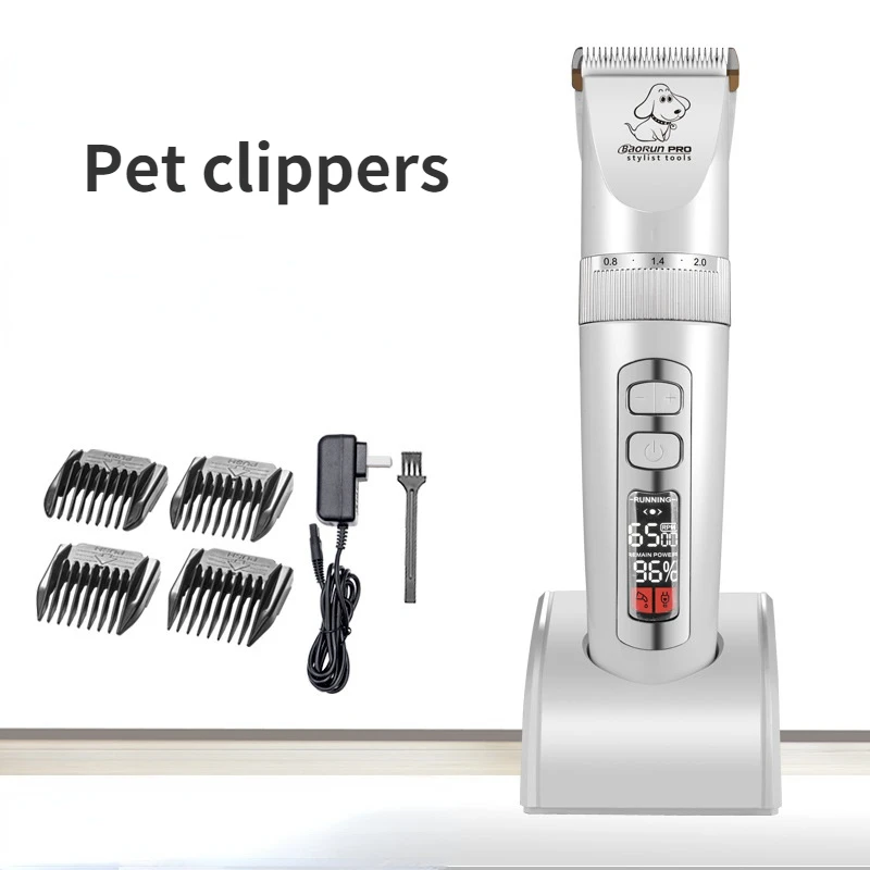 Professional Pet Shaver Cat Dog Hair Cutter Trimmer Dog Grooming Kit Rechargeable Electrical Animal Pet Clippers
Professional Pet Shaver Cat Dog Hair Cutter Trimmer Dog Grooming Kit Rechargeable Electrical Animal Pet Clippers