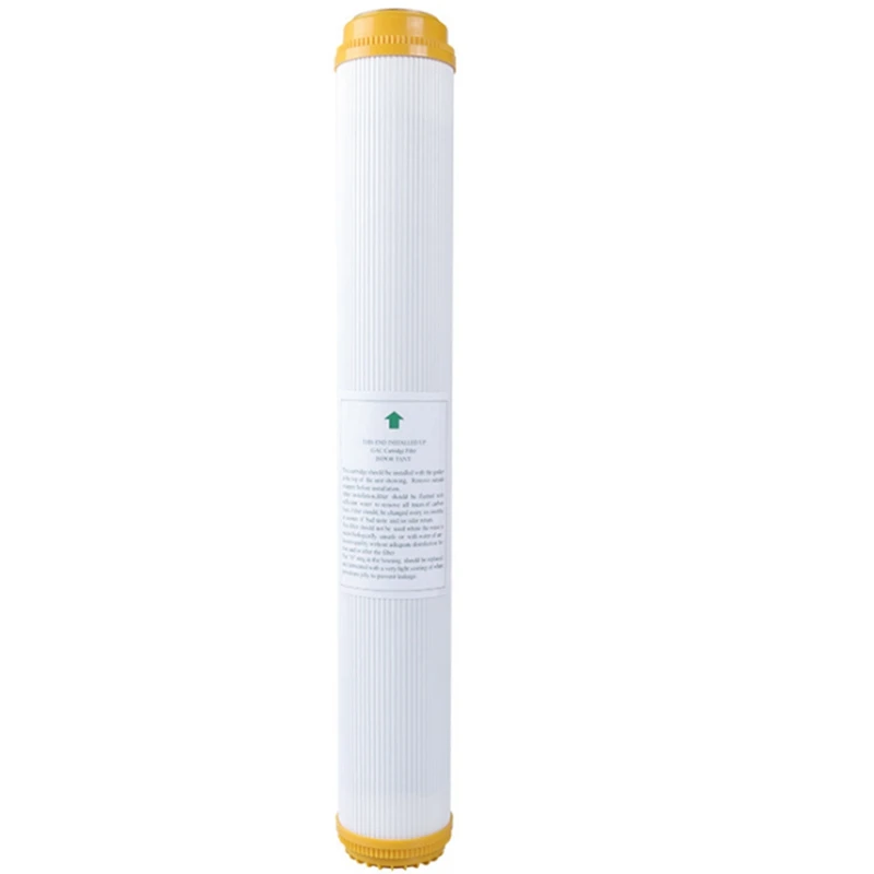 20 Inch Flat Mouth Coconut Shell Granular Activated Carbon Rear Filter Elements T33 Universal Water Purifier Filter
20 Inch Flat Mouth Coconut Shell Granular Activated Carbon Rear Filter Elements T33 Universal Water Purifier Filter