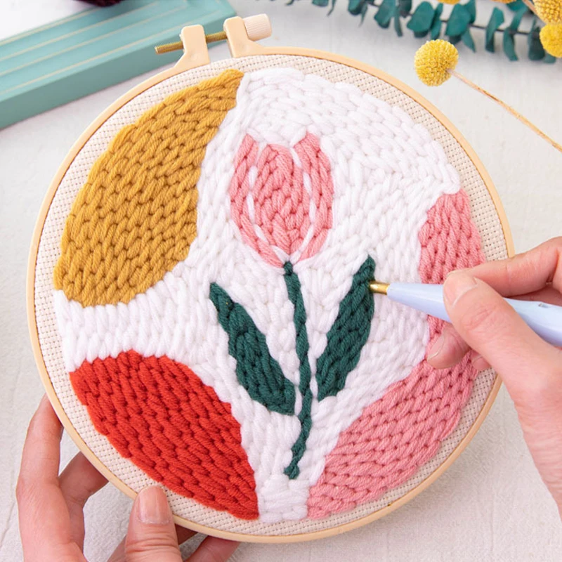 Punch Needle Kits Cartoon Animal 20x20cm Punch Needle Embroidery Kit Embroidery Needlework Work Home Decor Gift
Punch Needle Kits Cartoon Animal 20x20cm Punch Needle Embroidery Kit Embroidery Needlework Work Home Decor Gift