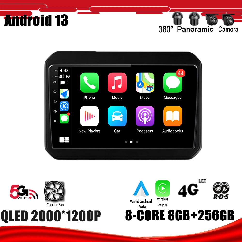 Car Radio Multimedia Player For Suzuki Ignis 2016 2017 2018 2019 2020 Android 13 Navigation GPS DSP Carplay WIFI
Car Radio Multimedia Player For Suzuki Ignis 2016 2017 2018 2019 2020 Android 13 Navigation GPS DSP Carplay WIFI