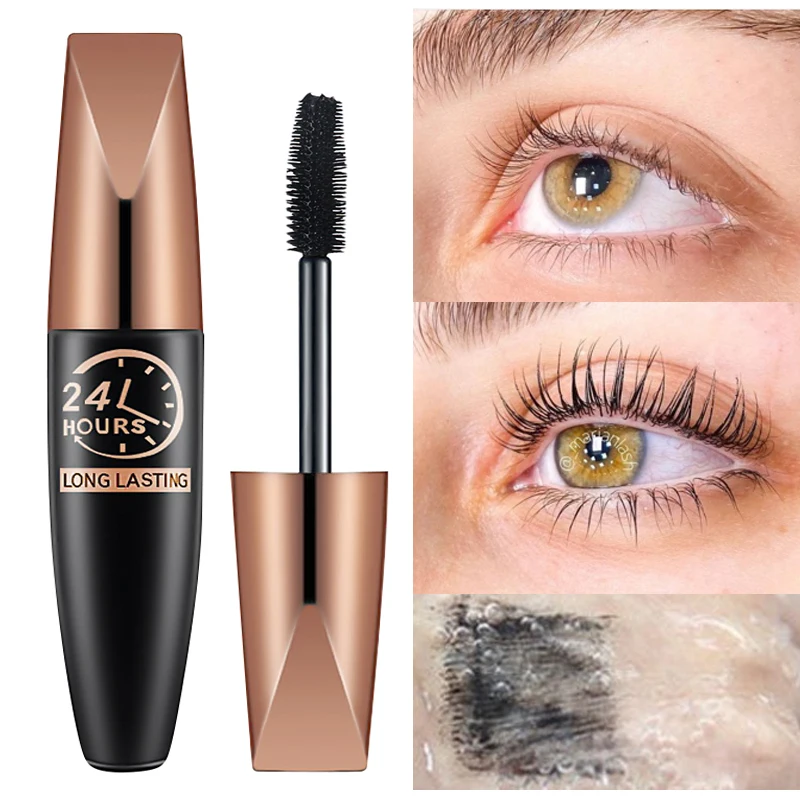 Waterproof 4D Silk Fibers Mascara Thick Lengthening Eyelash Mascara Natural Black Anti-sweat Non-smudge Curling Mascara Comestic
Waterproof 4D Silk Fibers Mascara Thick Lengthening Eyelash Mascara Natural Black Anti-sweat Non-smudge Curling Mascara Comestic