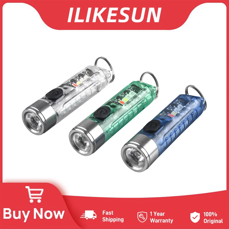 ILIKESUN Mini Flashlight LED Multi-function Keychain Flashlight Portable Waterproof Magnetic Warning Camping Torch Light
ILIKESUN Mini Flashlight LED Multi-function Keychain Flashlight Portable Waterproof Magnetic Warning Camping Torch Light