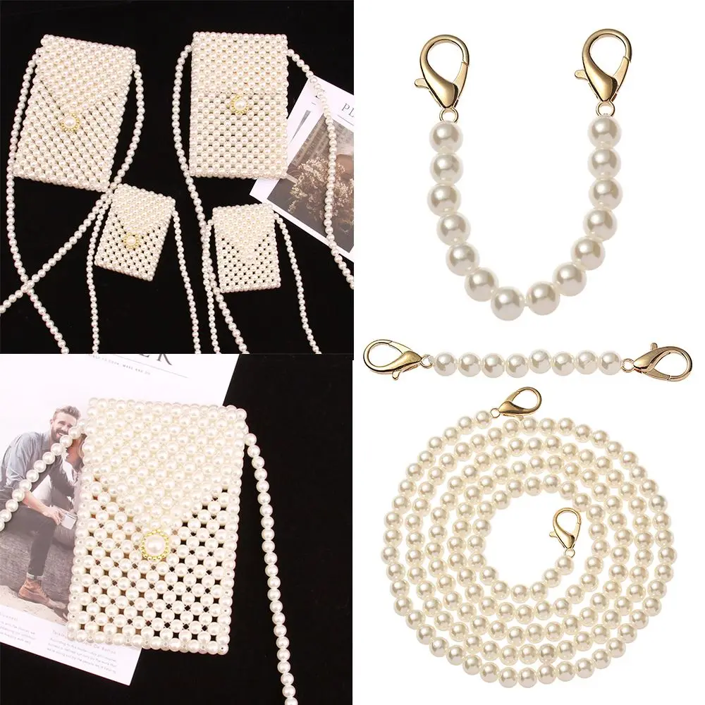 8mm Pearl Strap for Bags Handbag Handles DIY purse Replacement Long Beaded Chain for Shoulder Bag Straps Pearl Belt
8mm Pearl Strap for Bags Handbag Handles DIY purse Replacement Long Beaded Chain for Shoulder Bag Straps Pearl Belt