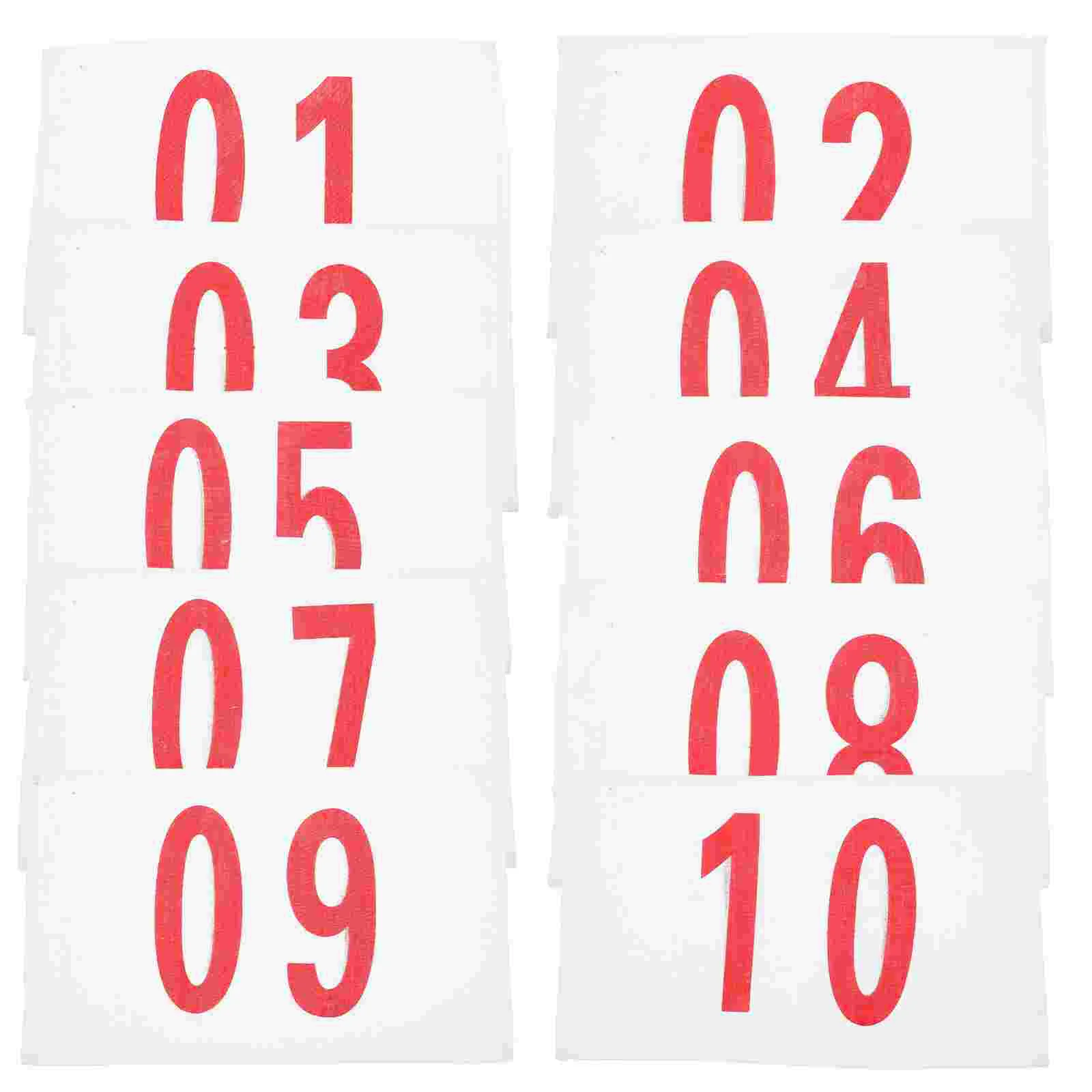10 Sheets Bibs Running Race Sports Polyester Cotton Competition Number Replacement Numbers
10 Sheets Bibs Running Race Sports Polyester Cotton Competition Number Replacement Numbers