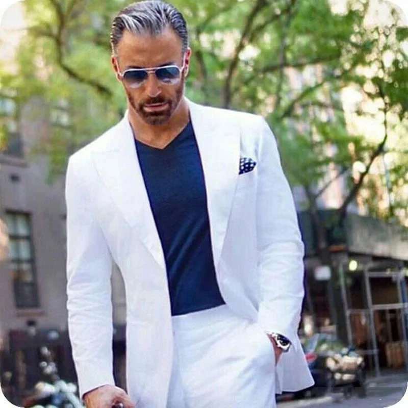 Men's Suit Custom Standard Collar 2 Piece Set 1 Button Casual Prom Tuxedo Slim Groom Wedding Blazer Terno
Men's Suit Custom Standard Collar 2 Piece Set 1 Button Casual Prom Tuxedo Slim Groom Wedding Blazer Terno