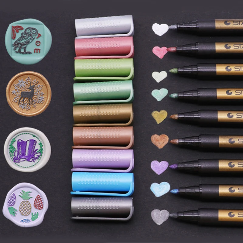 Coloring Pen Brighten Vintage Craft Sealing Wax Stamp Mark Pen DIY Envelope Invitation Fire Paint Seal Decoration 
Coloring Pen Brighten Vintage Craft Sealing Wax Stamp Mark Pen DIY Envelope Invitation Fire Paint Seal Decoration