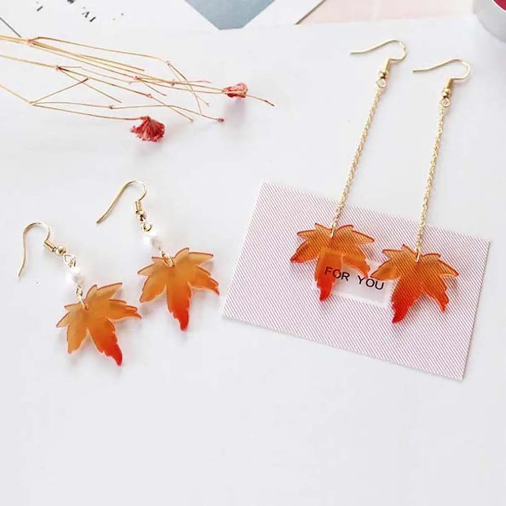 1Pair Simple Maple Leaves Drop Earrings Personality Minimalist Pearl Dangle Earring For Women Jewelry Gift
1Pair Simple Maple Leaves Drop Earrings Personality Minimalist Pearl Dangle Earring For Women Jewelry Gift