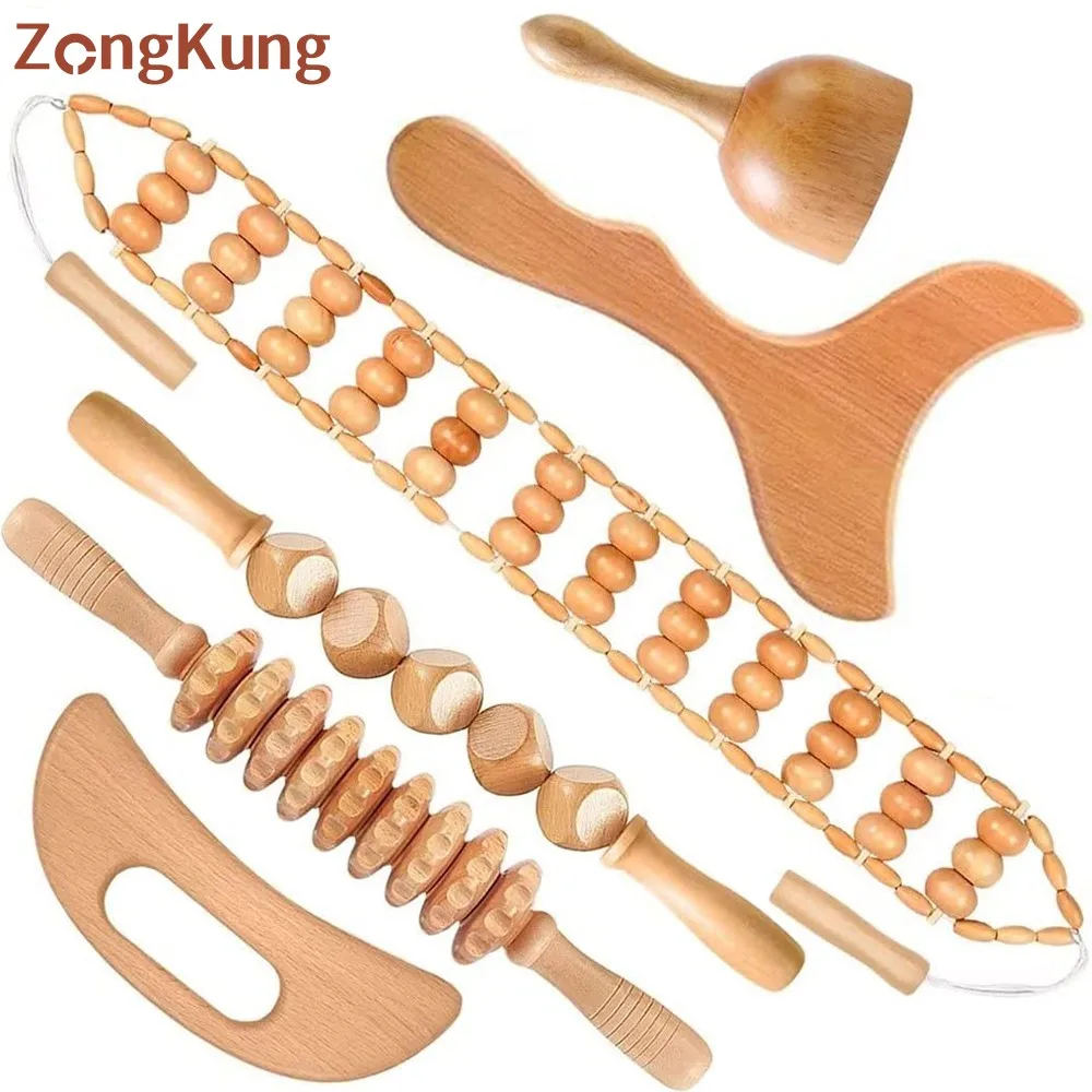 ZONGKUNG Multi-Functiona Wood Therapy Massage Body Shaping Massage Tool Set,Relieving Muscle Pain Body Lymphatic Drainage Paddle
ZONGKUNG Multi-Functiona Wood Therapy Massage Body Shaping Massage Tool Set,Relieving Muscle Pain Body Lymphatic Drainage Paddle