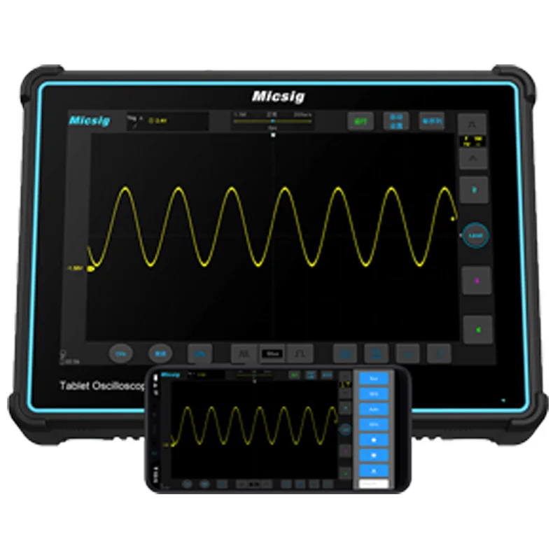 Micsig Full Touch Screen Oscilloscope ATO1004 4 Analog Channels 1GSa/S 100mhz Automotive Diagnostic Oscilloscope
Micsig Full Touch Screen Oscilloscope ATO1004 4 Analog Channels 1GSa/S 100mhz Automotive Diagnostic Oscilloscope