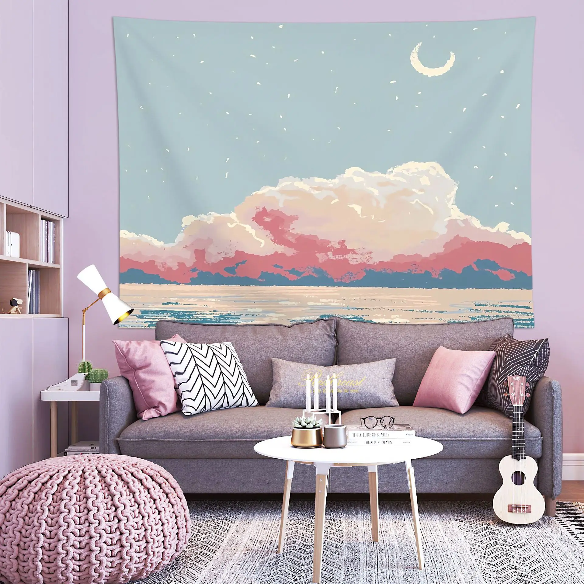 ins wind oil painting tapestry hanging cloth bedroom background decoration girl room layout simple home aesthetic decoration
ins wind oil painting tapestry hanging cloth bedroom background decoration girl room layout simple home aesthetic decoration