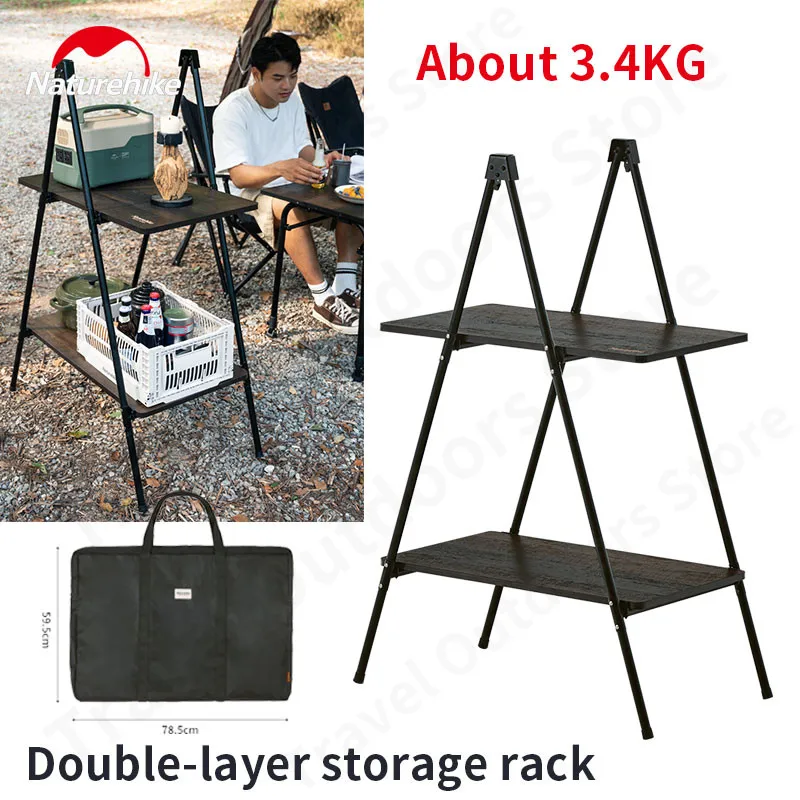 Naturehike Ultralight Double Layer Storage Rack 3.4kg Fiberglass Board Picnic Tableware Shelf Outdoor Camping Parts Flower Stand
Naturehike Ultralight Double Layer Storage Rack 3.4kg Fiberglass Board Picnic Tableware Shelf Outdoor Camping Parts Flower Stand