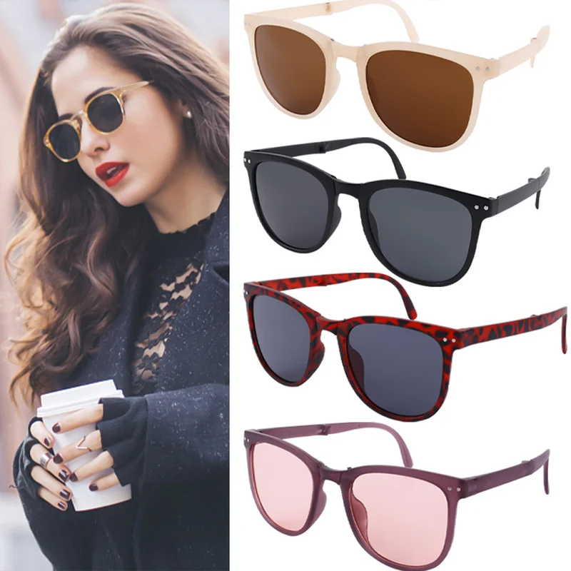 Ins Foldable Sunglasses Lightweight PC Sunglass Ultraviolet-proof Outdoors Sun-proof Goggles Travel Street Girl Fashion Eyewear
Ins Foldable Sunglasses Lightweight PC Sunglass Ultraviolet-proof Outdoors Sun-proof Goggles Travel Street Girl Fashion Eyewear