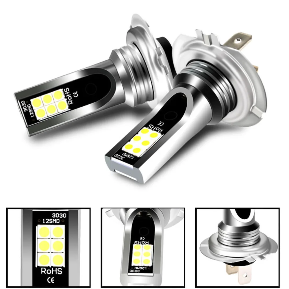 50Pcs/lot H4 LED Car Front Fog Lights Headlight Lamp Bulb 6000K White Auto Accessories Driving Day Running Kit 3030 SMD DC 12V
50Pcs/lot H4 LED Car Front Fog Lights Headlight Lamp Bulb 6000K White Auto Accessories Driving Day Running Kit 3030 SMD DC 12V