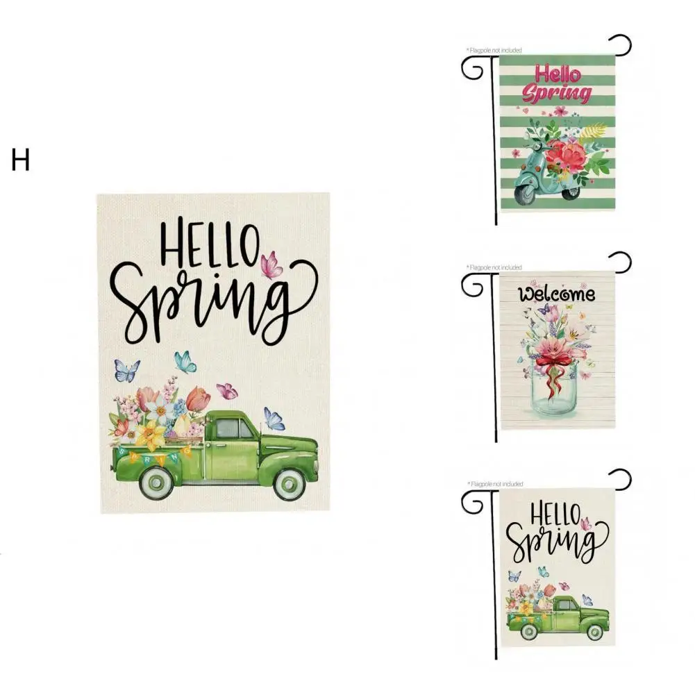 Vivid Delicate Colorful Seasonal House Flag Multi-colored Garden Flag Double-Sided Printing for Yard
Vivid Delicate Colorful Seasonal House Flag Multi-colored Garden Flag Double-Sided Printing for Yard