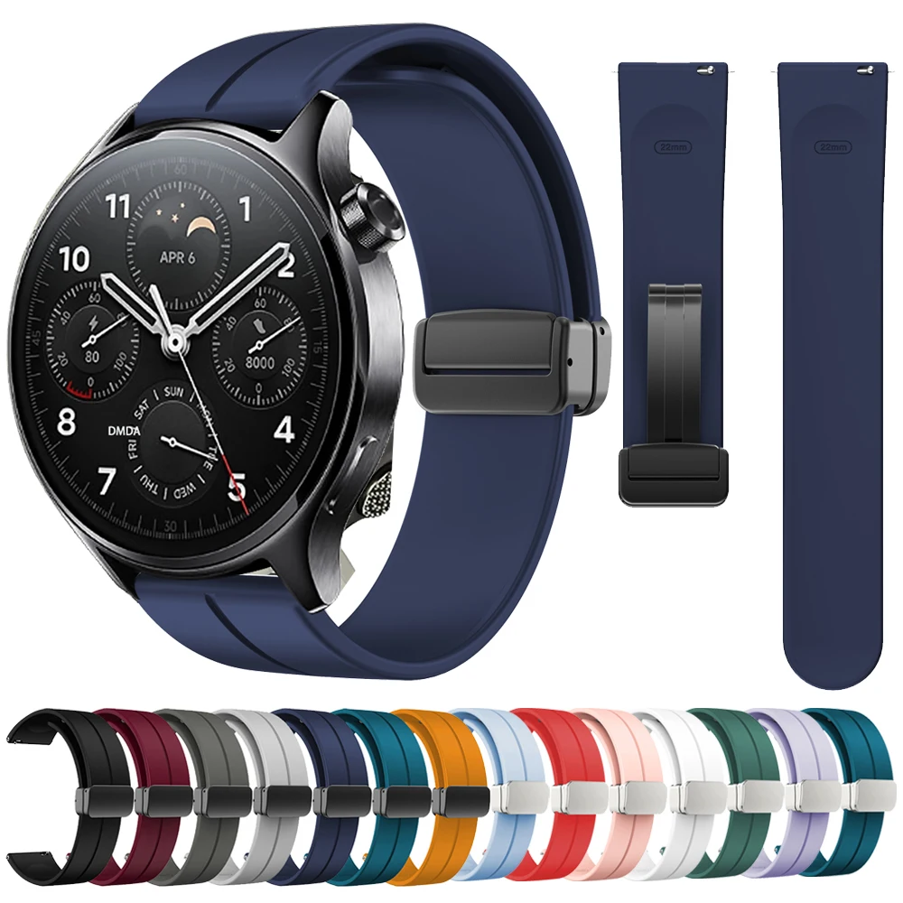 Ремешок с магнитной застежкой для Xiaomi Watch S1 Pro/Active, браслет для умных часов Mi Watch, цвет строки 2, 22 мм
Ремешок с магнитной застежкой для Xiaomi Watch S1 Pro/Active, браслет для умных часов Mi Watch, цвет строки 2, 22 мм