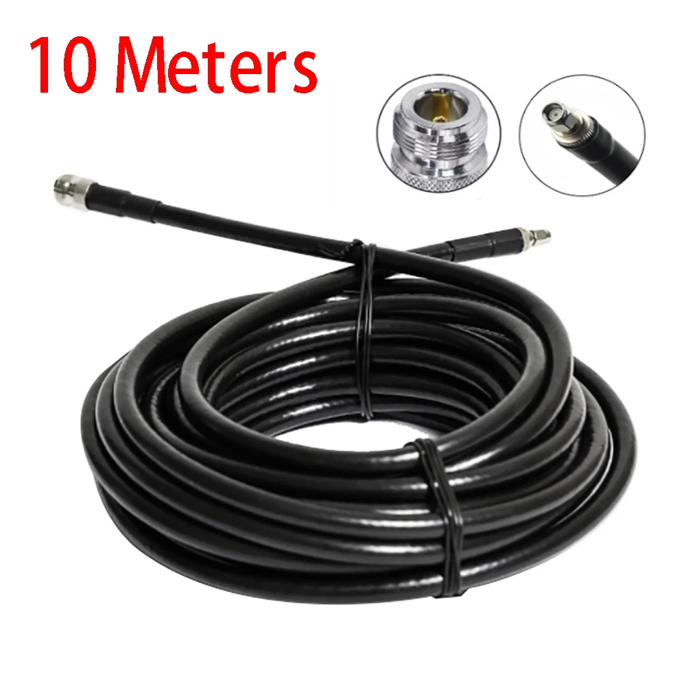 10M LMR-400 LMR400 RP-SMA Connector Male To N-Female Extension Cable Helium Miner Antenna Cable Adapter Coaxial Cable
10M LMR-400 LMR400 RP-SMA Connector Male To N-Female Extension Cable Helium Miner Antenna Cable Adapter Coaxial Cable