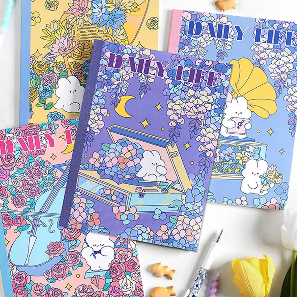 Cartoon Anime Diary Notebook 40 Sheets Cartoon Rabbit Kawaii Notebooks Student Office Supplies Korean Stationery Random Color
Cartoon Anime Diary Notebook 40 Sheets Cartoon Rabbit Kawaii Notebooks Student Office Supplies Korean Stationery Random Color
