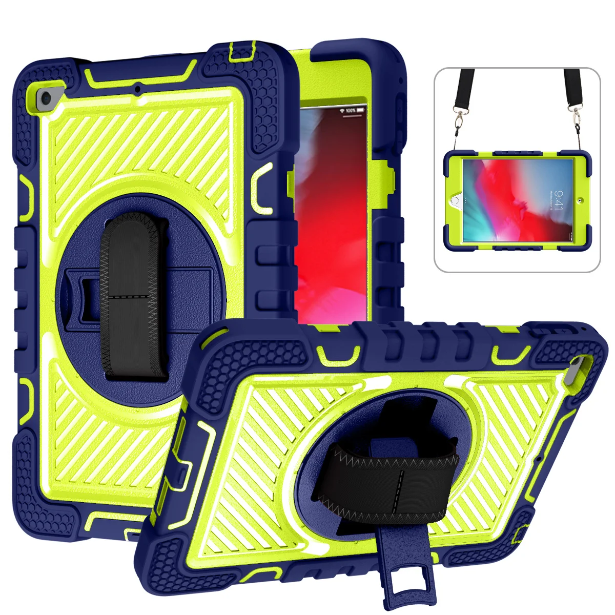 For iPadMini4 / 5 7.9 inch / ipad9.7 / Air4 10.9 inch MINI6 8.4 inch ipad10 / 10.2 shock resistant EVA with stand shoulder strap
For iPadMini4 / 5 7.9 inch / ipad9.7 / Air4 10.9 inch MINI6 8.4 inch ipad10 / 10.2 shock resistant EVA with stand shoulder strap
