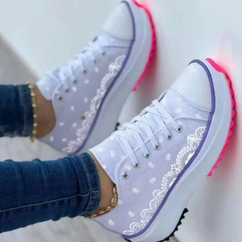 Women's Sneakers 2022 Casual Shoes for Women New Pattern Canvas Shoes Tennis Female High Quality Flat Lace Up Chaussure Femme
Women's Sneakers 2022 Casual Shoes for Women New Pattern Canvas Shoes Tennis Female High Quality Flat Lace Up Chaussure Femme