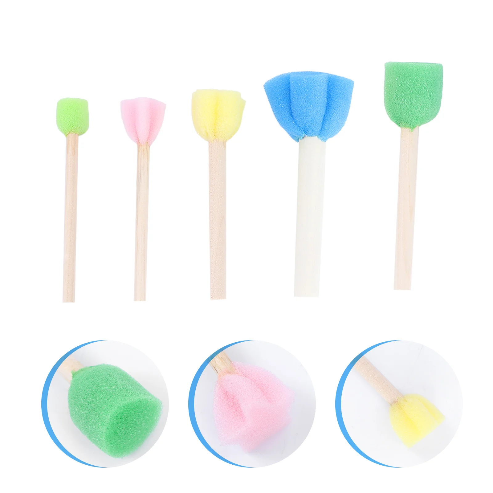 15Pcs Mini Flower Shaped Sponges Brush Set Kids Painting Tools Stippler Painting Early Education Graffiti Tools Drawing
15Pcs Mini Flower Shaped Sponges Brush Set Kids Painting Tools Stippler Painting Early Education Graffiti Tools Drawing