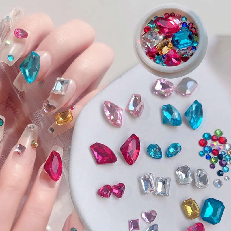 Разные размеры, кристально прозрачные AB Стразы для дизайна ногтей, DIY, не горячая фиксация, плоские акриловые камни для ногтей, драгоценные к...
Разные размеры, кристально прозрачные AB Стразы для дизайна ногтей, DIY, не горячая фиксация, плоские акриловые камни для ногтей, драгоценные к...