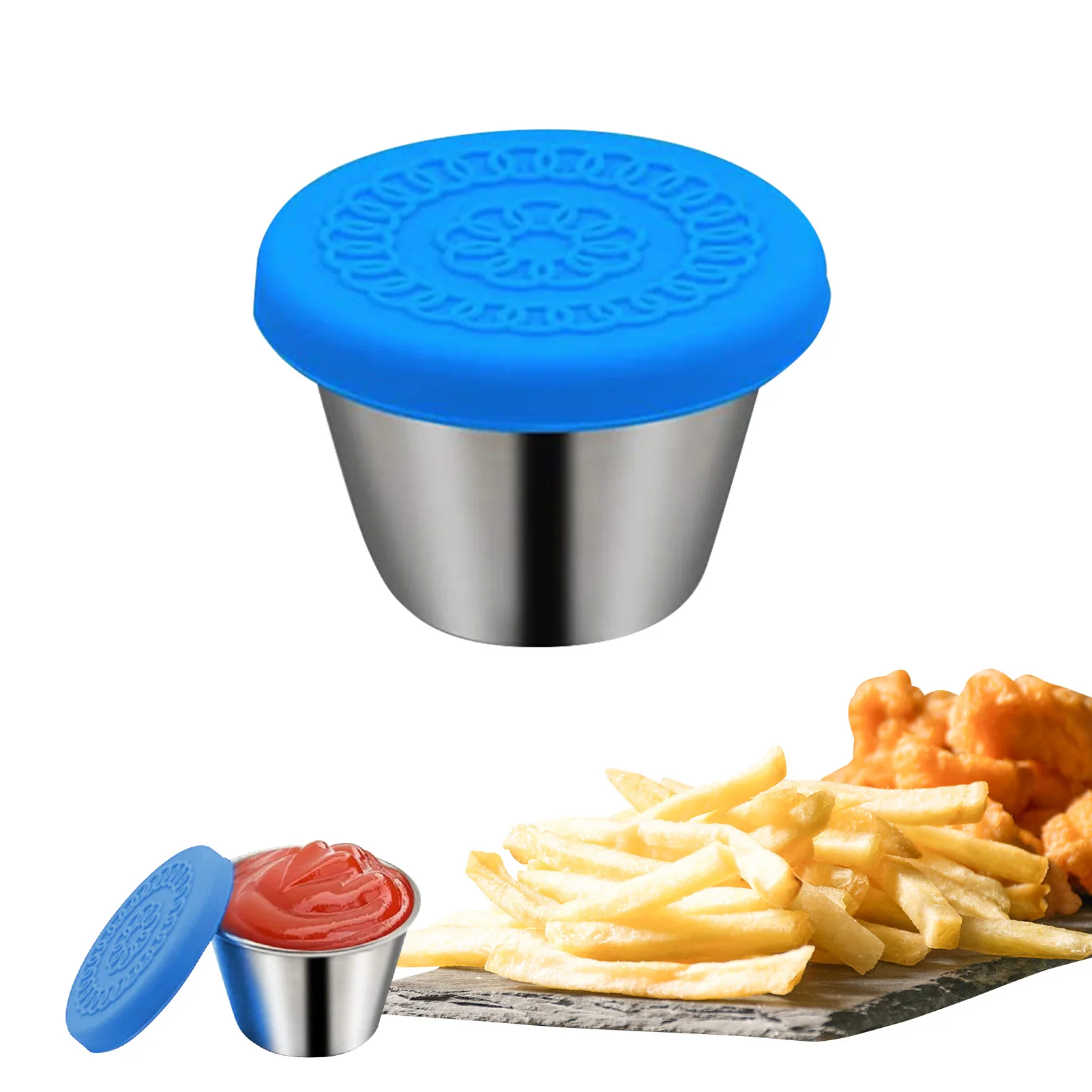 5PCS Mini Seasoning Box Salad Dressing Containers Outdoor Portable Barbecue Spice Jar Kitchen Tool Steel Sauce Container
5PCS Mini Seasoning Box Salad Dressing Containers Outdoor Portable Barbecue Spice Jar Kitchen Tool Steel Sauce Container