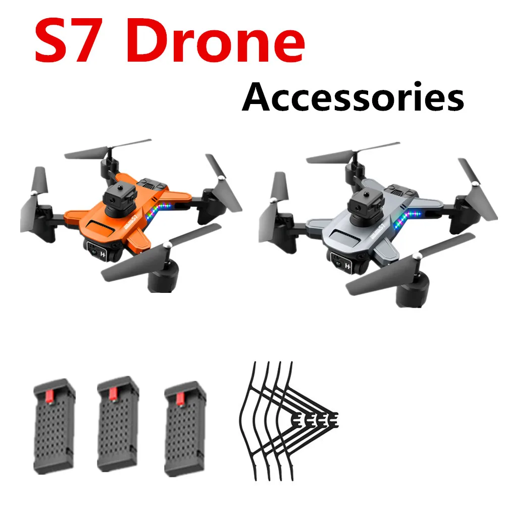 S7 RC Drone Original Accessories 3.7v 2000 mAh Battery Propeller Maple Leaf For S7 Drone Spare Parts
S7 RC Drone Original Accessories 3.7v 2000 mAh Battery Propeller Maple Leaf For S7 Drone Spare Parts
