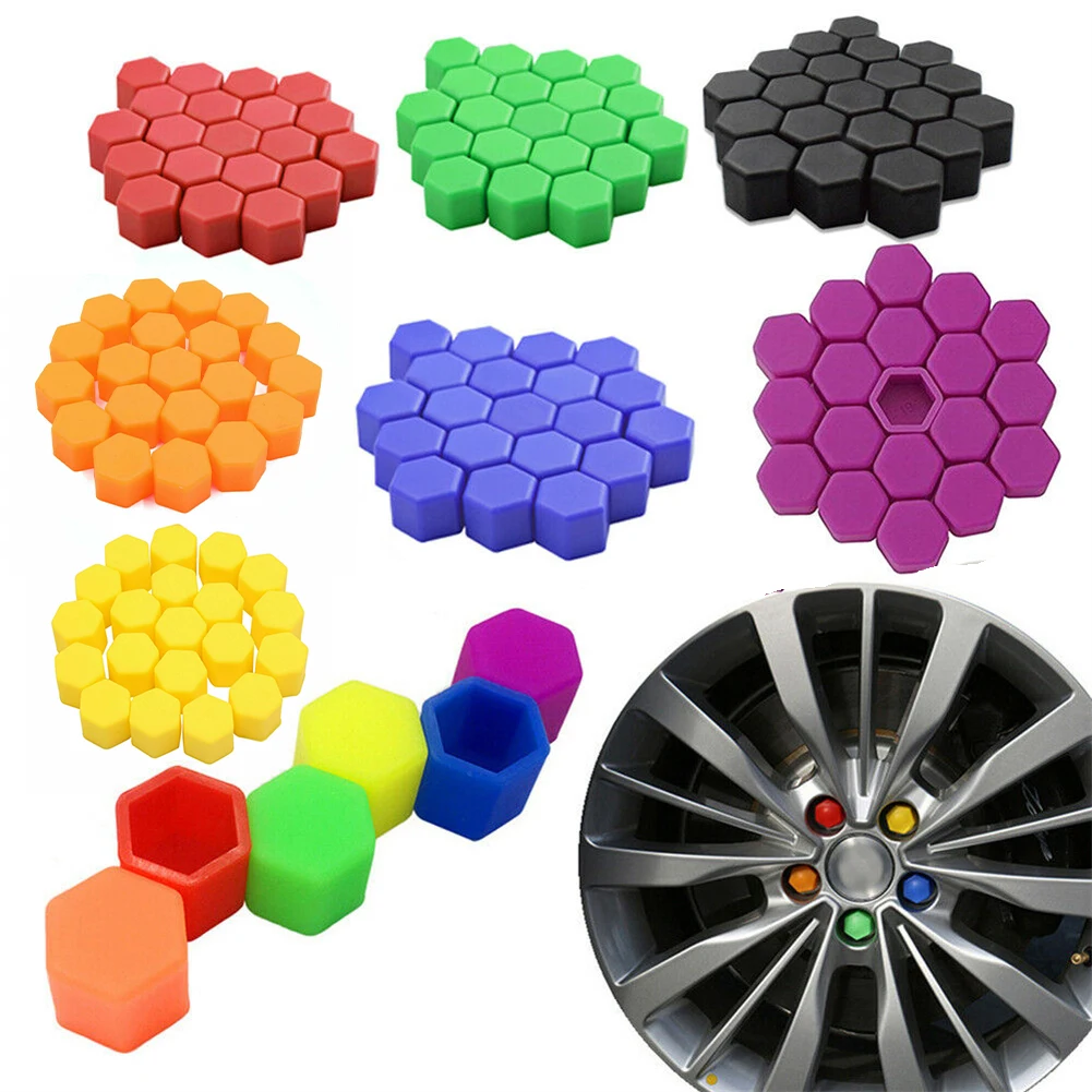 20pcs Silicone 19mm Car Wheel Nut Lug Dust Cover Cap Protector Hub Screw Rim Hexagon Wheel Center Nut Cap Accessories
20pcs Silicone 19mm Car Wheel Nut Lug Dust Cover Cap Protector Hub Screw Rim Hexagon Wheel Center Nut Cap Accessories