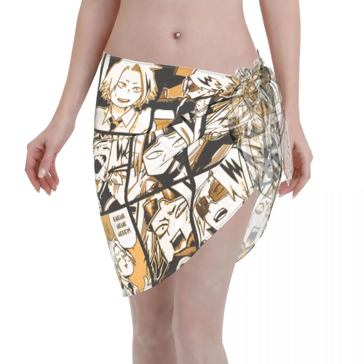 Мой герой Академия парео Купальники накидки женские Аниме Сексуальная юбка шнуровка бикини накидка саронг 
Мой герой Академия парео Купальники накидки женские Аниме Сексуальная юбка шнуровка бикини накидка саронг