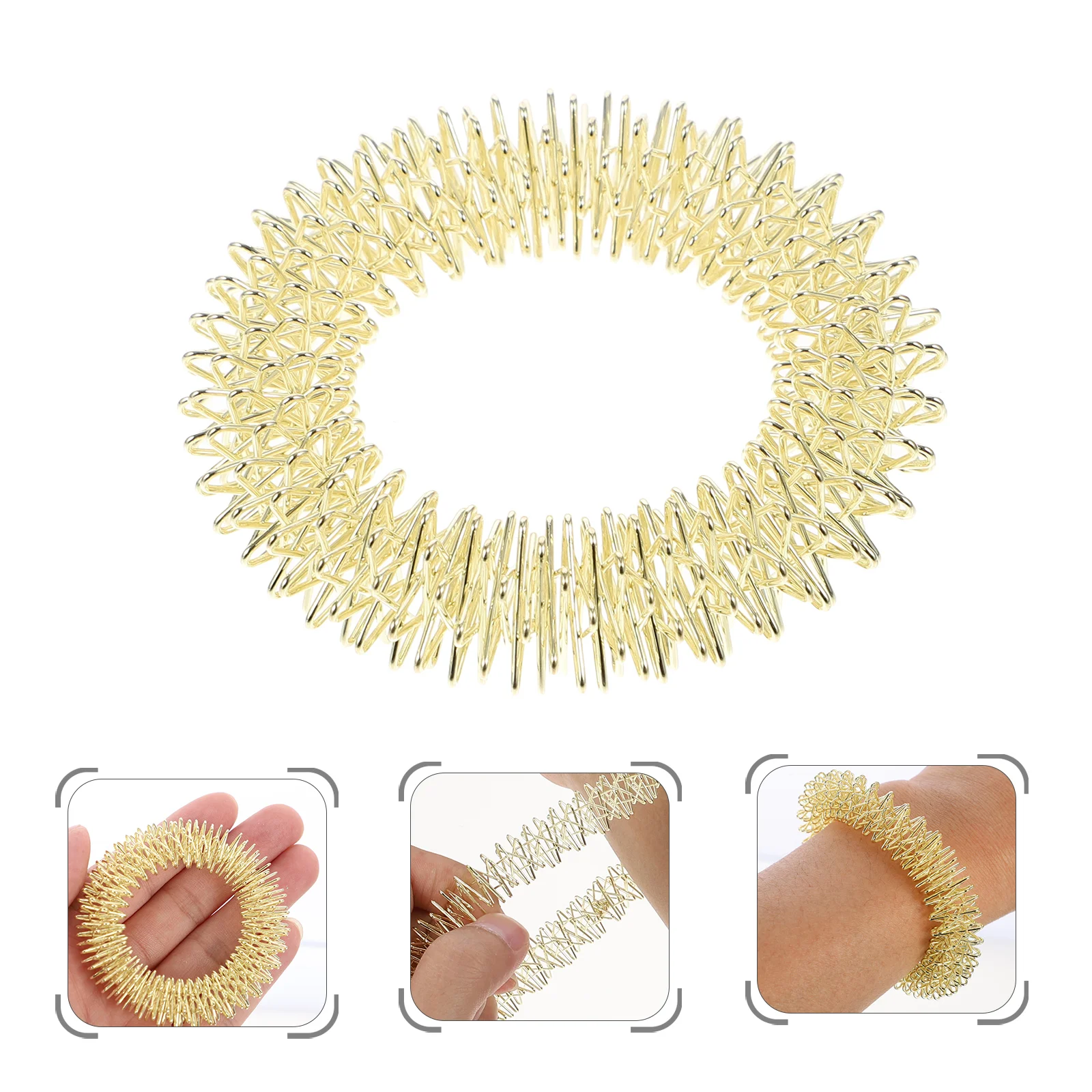 Ring Acupressure Rings Finger Bracelet Medicine Fingersaccupressure Bracelets Metal Hand Pressure Spiky Fidget Wrist Sensory
Ring Acupressure Rings Finger Bracelet Medicine Fingersaccupressure Bracelets Metal Hand Pressure Spiky Fidget Wrist Sensory