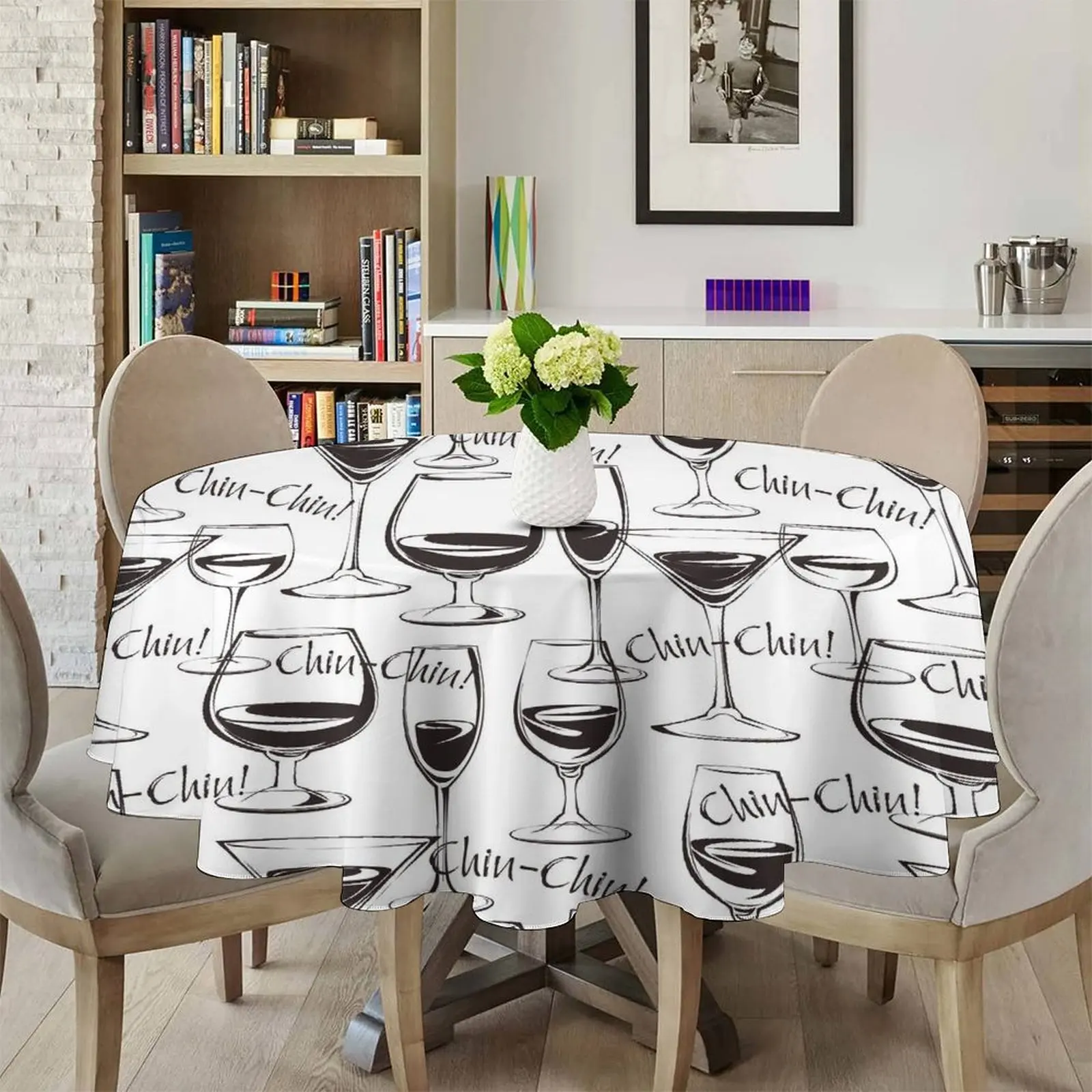Round Tablecloth 60 Inch Table Cover Tabletop Decoration Waterproof Table Cloths for Dining Table Wine Pattern
Round Tablecloth 60 Inch Table Cover Tabletop Decoration Waterproof Table Cloths for Dining Table Wine Pattern