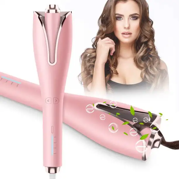 Automatic Curling Iron, Automatic Hair Curler with 4 Temperature Adjustable, Rotating Barrel Curling Iron Fast Heating
Automatic Curling Iron, Automatic Hair Curler with 4 Temperature Adjustable, Rotating Barrel Curling Iron Fast Heating