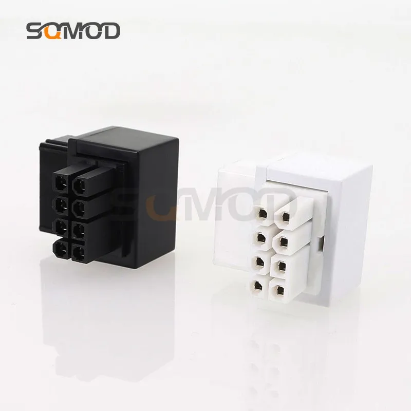 ATX 8Pin Female 90 Degree Angled to 8 Pin Male Power Adapter GPU Power Steering Connector for Desktops Graphics Video Card GPU
ATX 8Pin Female 90 Degree Angled to 8 Pin Male Power Adapter GPU Power Steering Connector for Desktops Graphics Video Card GPU