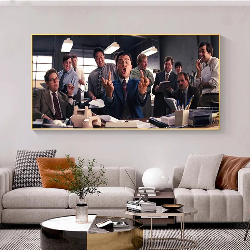 Фотопостер фильм, рисунок на холсте The Wolf Of Wall Street с HD-печатью, настенные картины для гостиной, домашний подвесной Декор
Фотопостер фильм, рисунок на холсте The Wolf Of Wall Street с HD-печатью, настенные картины для гостиной, домашний подвесной Декор