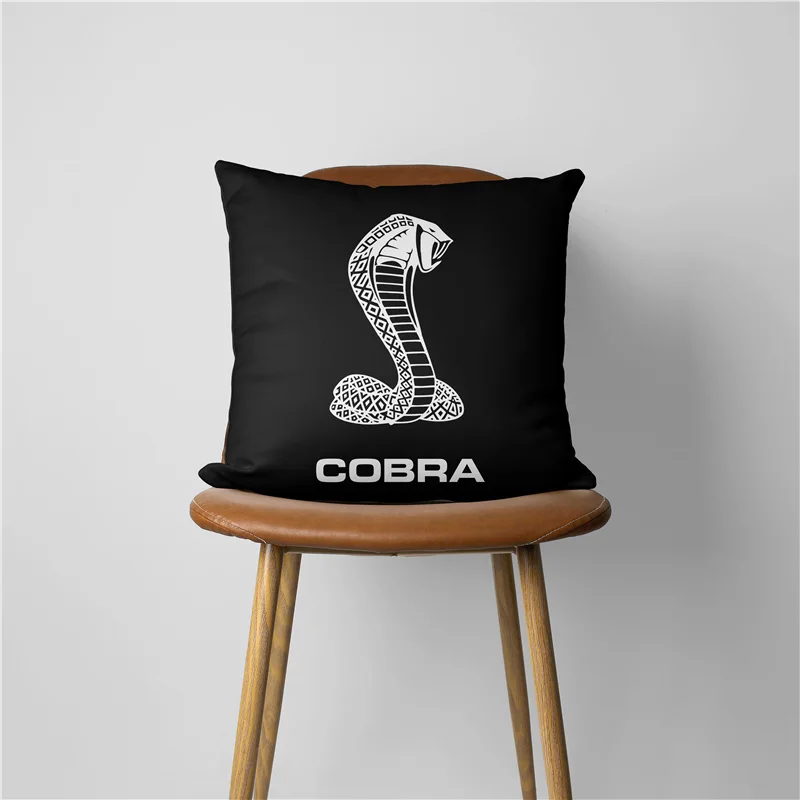 Mustang Cobra Pillow Cover Pillowcase Home Decorative Cushion Cover QZ-123 
Mustang Cobra Pillow Cover Pillowcase Home Decorative Cushion Cover QZ-123
