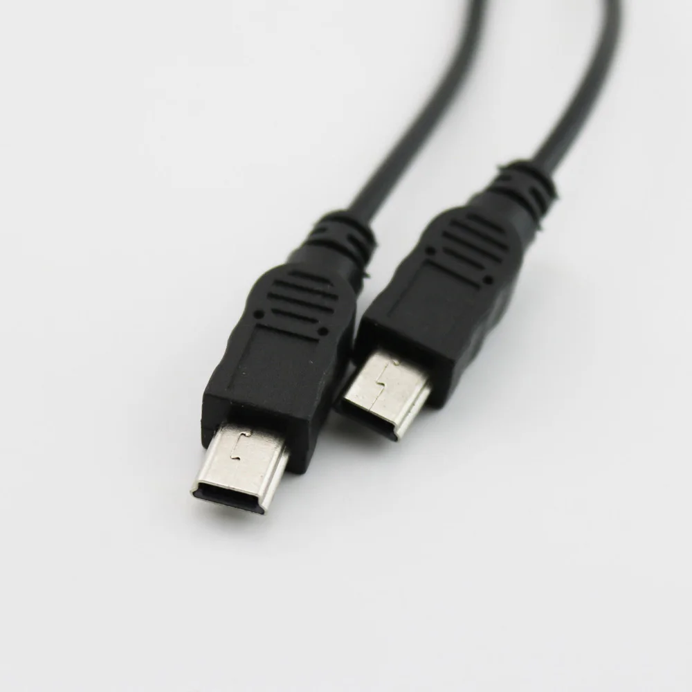 Mini USB 1 To 2 Y Splitter Cable USB 2.0 Mini 5-Pin Female To Double 2 Male Converter High Speed Charging Cable Cord
Mini USB 1 To 2 Y Splitter Cable USB 2.0 Mini 5-Pin Female To Double 2 Male Converter High Speed Charging Cable Cord