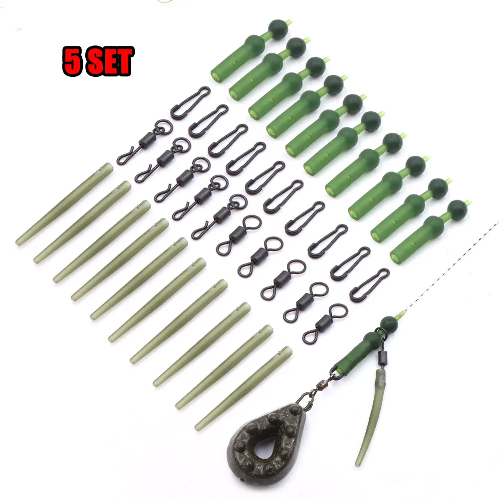 Carp Fishing Accessories Set Five Kits Helicopter Rig Fishing Tackle Anti Tangle Sleeve Quick Change Ring Swivels Multi Clip Kit
Carp Fishing Accessories Set Five Kits Helicopter Rig Fishing Tackle Anti Tangle Sleeve Quick Change Ring Swivels Multi Clip Kit
