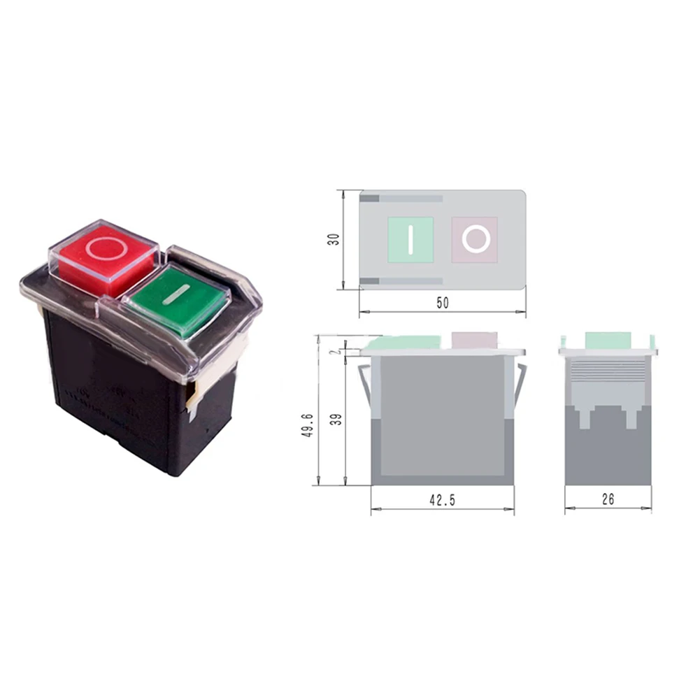 Practical Switch CK1/AC250V Black Button CK1/AC250V Control Switches Electrical Equipment Electromagnetic Emergency
Practical Switch CK1/AC250V Black Button CK1/AC250V Control Switches Electrical Equipment Electromagnetic Emergency