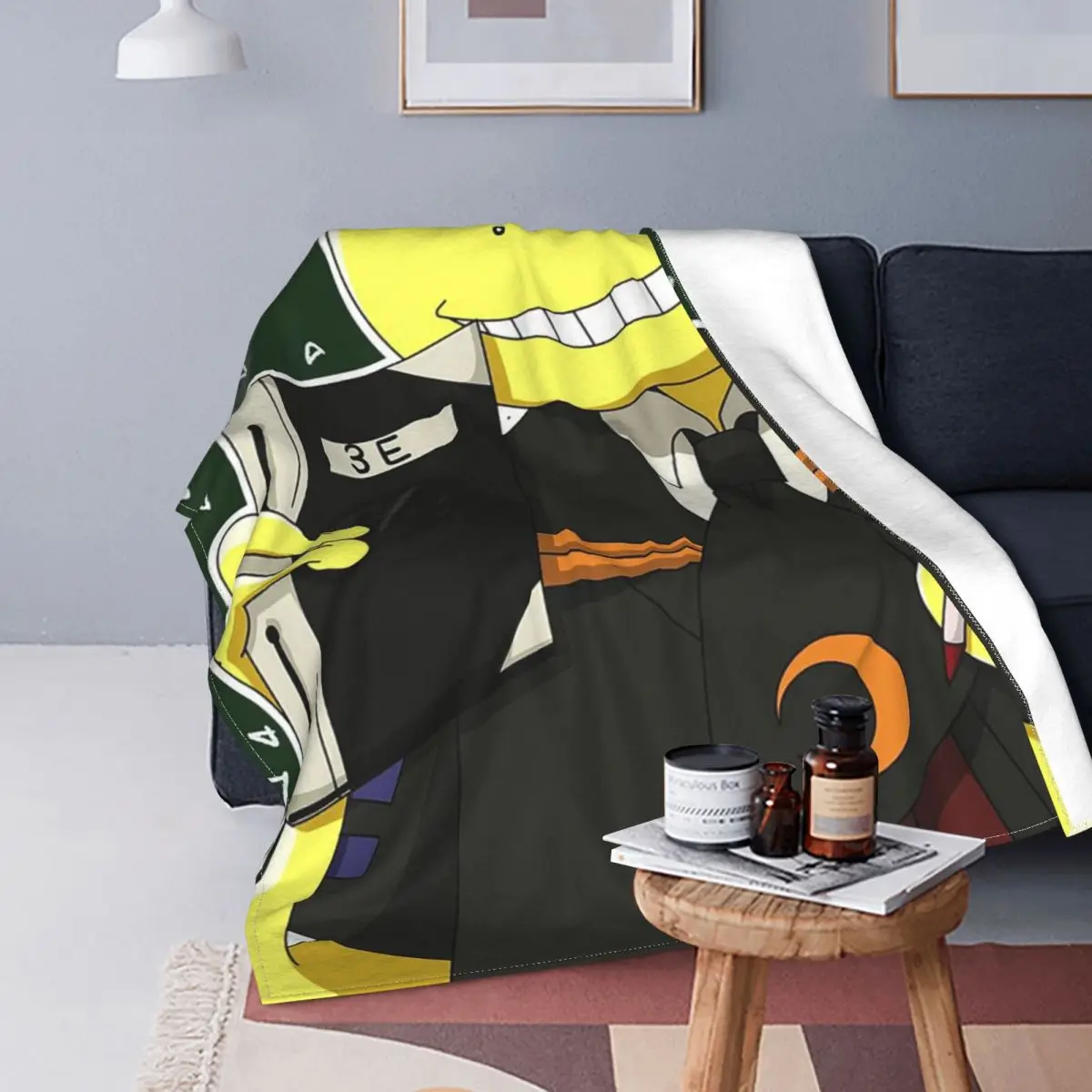 Assassination Classroom Anime Koro Knitted Blanket Ansatsu Kyoushitsu Fuzzy Throw Blanket Bedroom Sofa Lightweight Bedspreads
Assassination Classroom Anime Koro Knitted Blanket Ansatsu Kyoushitsu Fuzzy Throw Blanket Bedroom Sofa Lightweight Bedspreads