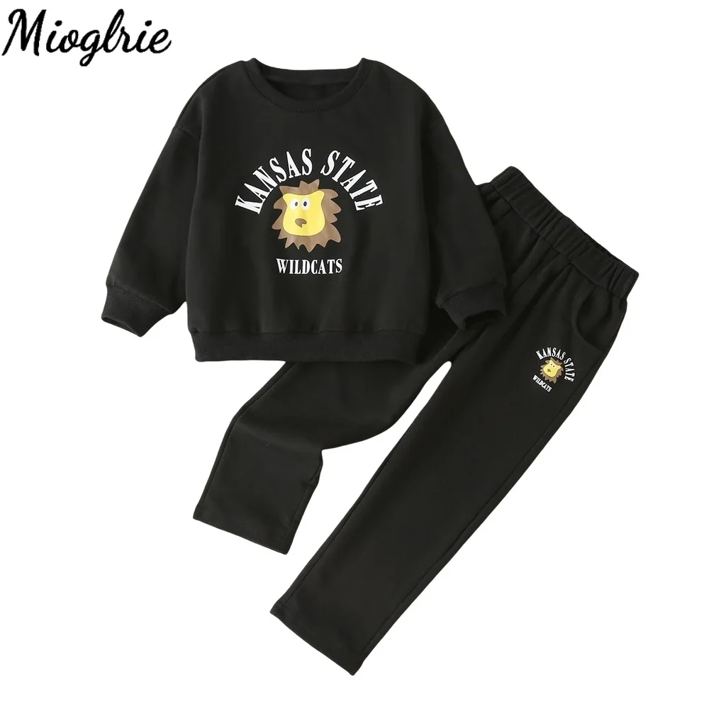 1-6y Kid Boy Pajamas 2PCS Clothes Set Cute Lion Printed Cartoon Shirt+Pants All Match Sport Style Toddler Baby Boy Casual Outfit
1-6y Kid Boy Pajamas 2PCS Clothes Set Cute Lion Printed Cartoon Shirt+Pants All Match Sport Style Toddler Baby Boy Casual Outfit