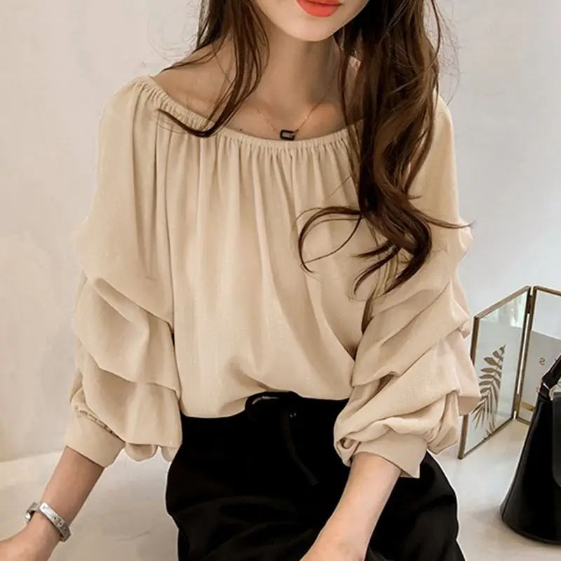 Party Shirts 2022 VONDA Women 3/4 Sleeve Crew Neck Retro Blouse Ladies Pleated Tops Office Blusas Femininas Loose Blouses
Party Shirts 2022 VONDA Women 3/4 Sleeve Crew Neck Retro Blouse Ladies Pleated Tops Office Blusas Femininas Loose Blouses