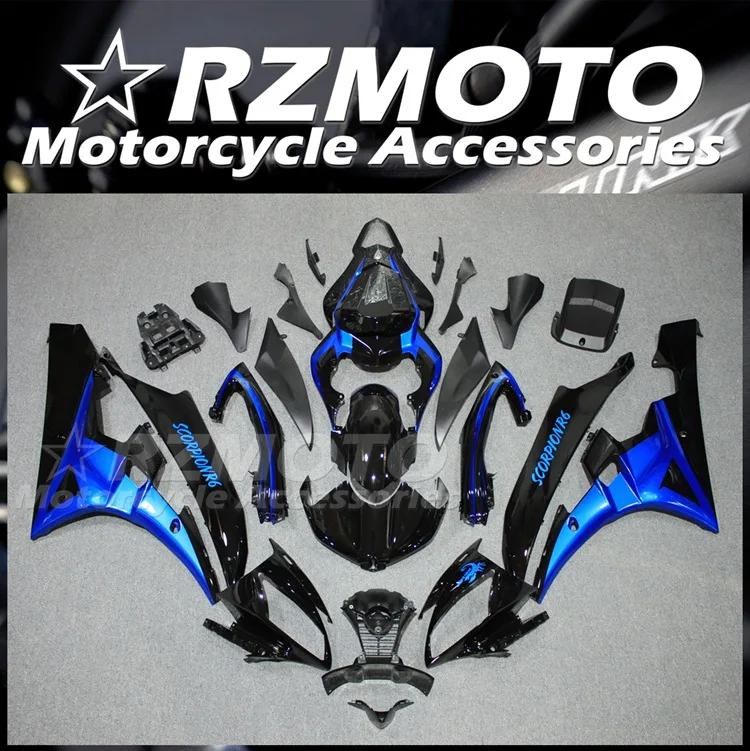 Injection Mold New ABS Whole Fairings Kit Fit for YAMAHA YZF-R6 R6 06 07 2006 2007 Bodywork Set Nice Blue
Injection Mold New ABS Whole Fairings Kit Fit for YAMAHA YZF-R6 R6 06 07 2006 2007 Bodywork Set Nice Blue