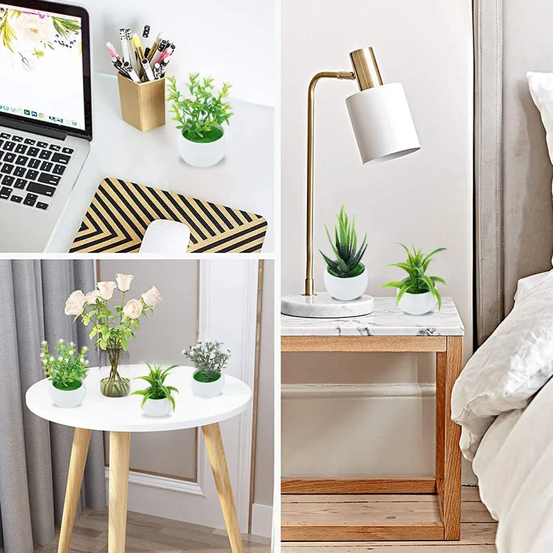 1Pcs Mini Artificial Plants Fake Flower For Home Decor Bedroom Computer Desk Ornament Microscopic Bonsai Plants Decoration
1Pcs Mini Artificial Plants Fake Flower For Home Decor Bedroom Computer Desk Ornament Microscopic Bonsai Plants Decoration