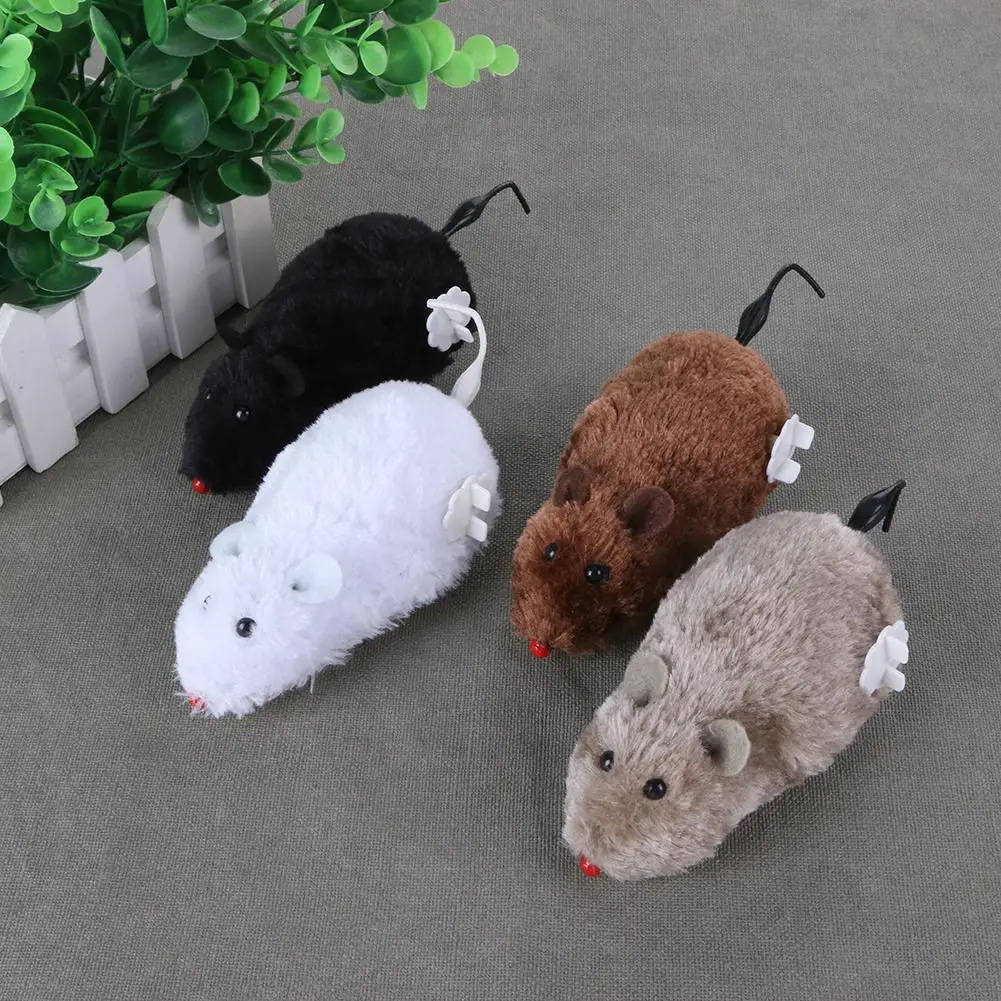 Реалистичная забавная игрушка для кошек и мышей, заводная мышь, игрушка для кошек и собак, плюшевая крыса, механическая интерактивная игруш...
Реалистичная забавная игрушка для кошек и мышей, заводная мышь, игрушка для кошек и собак, плюшевая крыса, механическая интерактивная игруш...