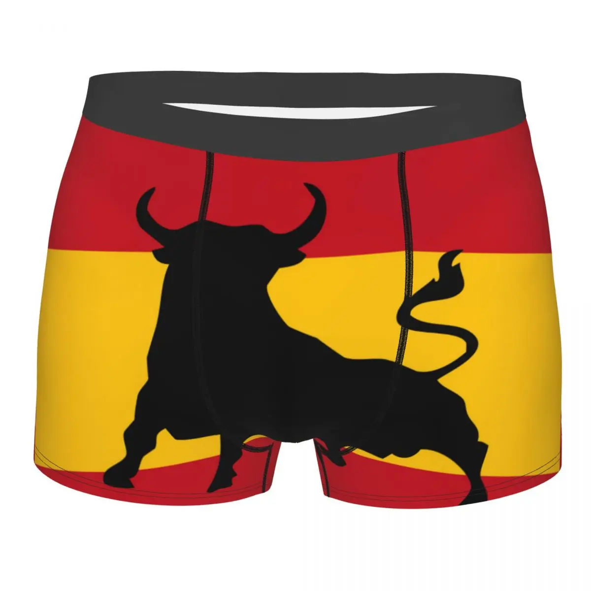Spanish Flag With Bull Man Underwear Spain Espana Boxer Briefs Shorts Panties Hot Breathable Underpants for Homme S-XXL
Spanish Flag With Bull Man Underwear Spain Espana Boxer Briefs Shorts Panties Hot Breathable Underpants for Homme S-XXL